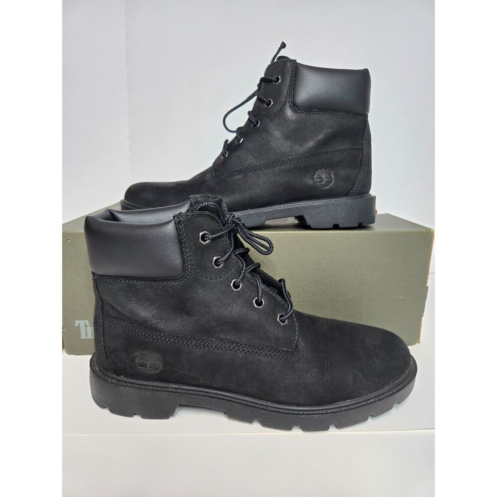 Timberland 6-Inch Premium Waterproof Boots | Youth 6 / Women's 7.5 | Black